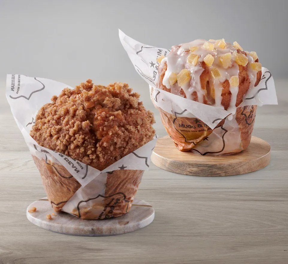 New giant muffin flavours