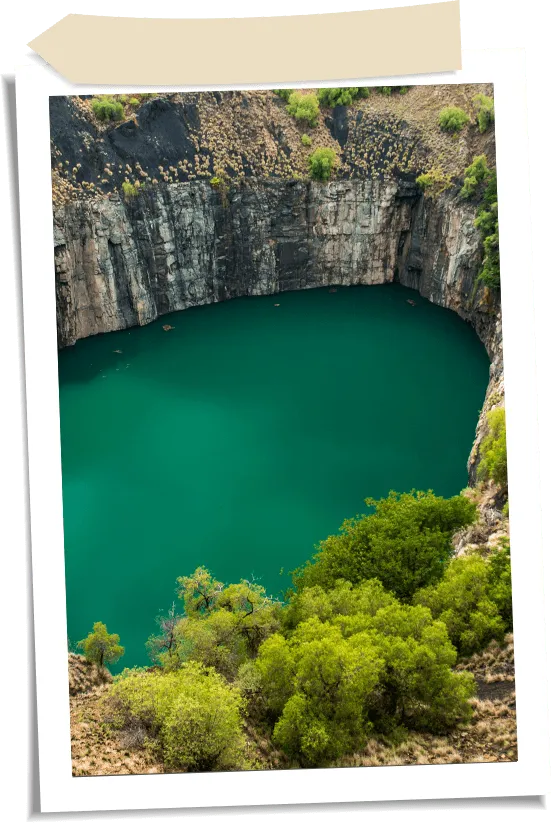 Kimberly's hole in Northern Cape