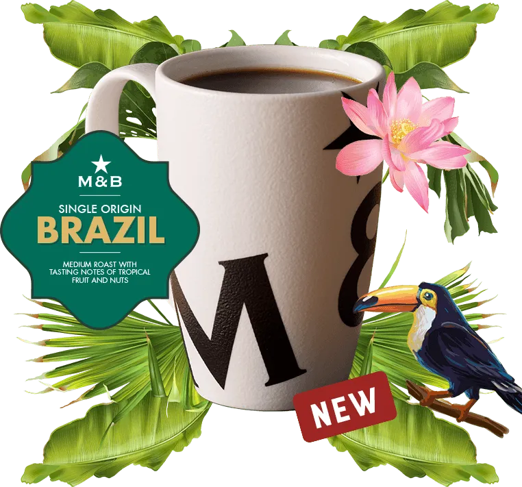 Single Origin Brazil Bottomless coffee range