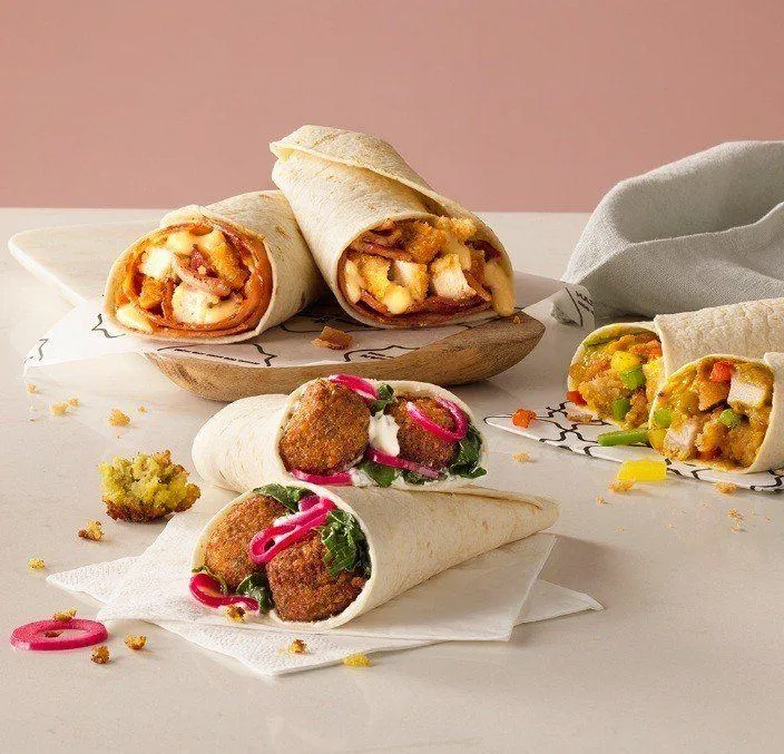 Falafel wrap
