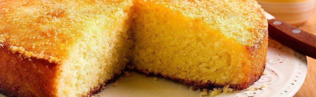 Coconut meringue cake